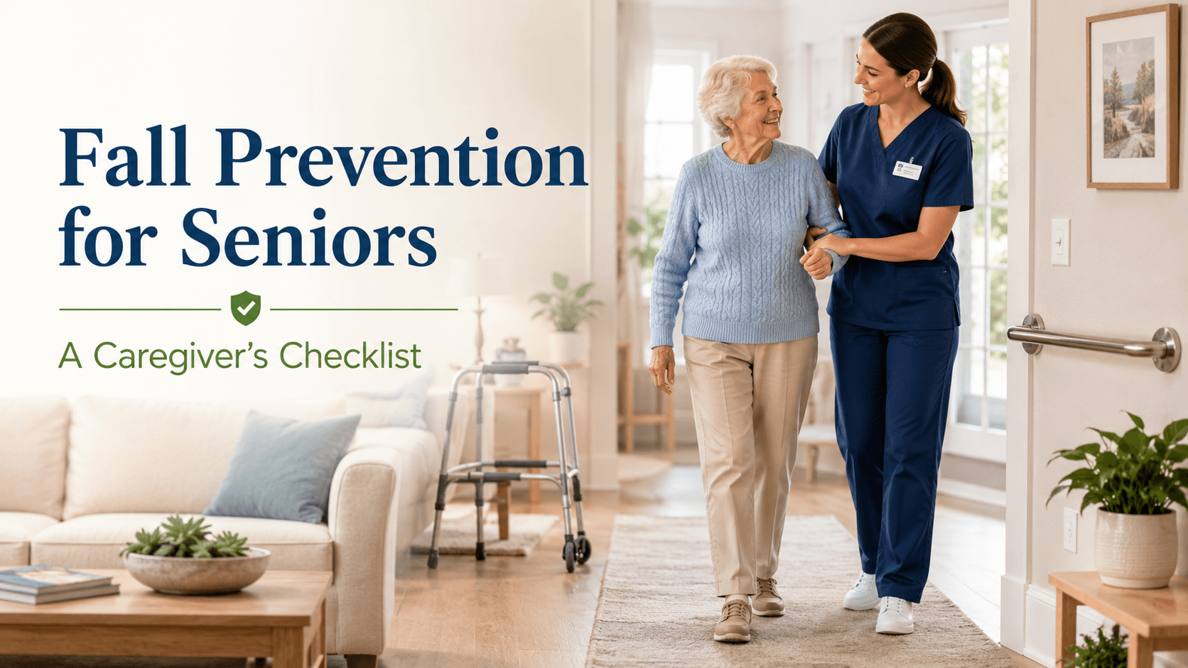 Fall Prevention for Seniors: A Caregivers Checklist